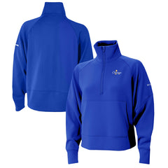 Oklahoma City Thunder Women's 2025 NBA Finals Champions Wickhams Hills Raglan Omni-Wick Half-Zip Pullover Discount
