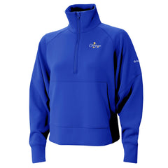 Oklahoma City Thunder Women's 2025 NBA Finals Champions Wickhams Hills Raglan Omni-Wick Half-Zip Pullover Discount