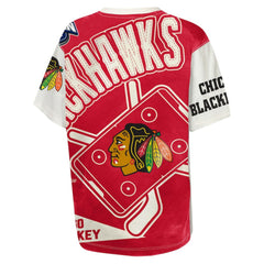 Chicago Blackhawks Outerstuff Youth Top Player T-Shirt Sale