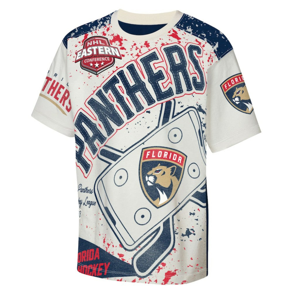 Florida Panthers Outerstuff Youth Top Player T-Shirt Outlet