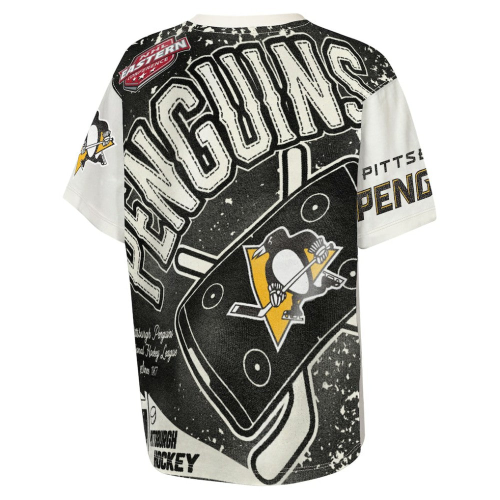 Pittsburgh Penguins Outerstuff Youth Top Player T-Shirt Discount