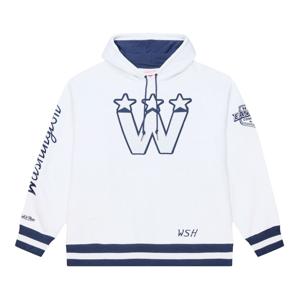 Washington Capitals Mitchell & Ness Arctic Fleece Hoodie Discount