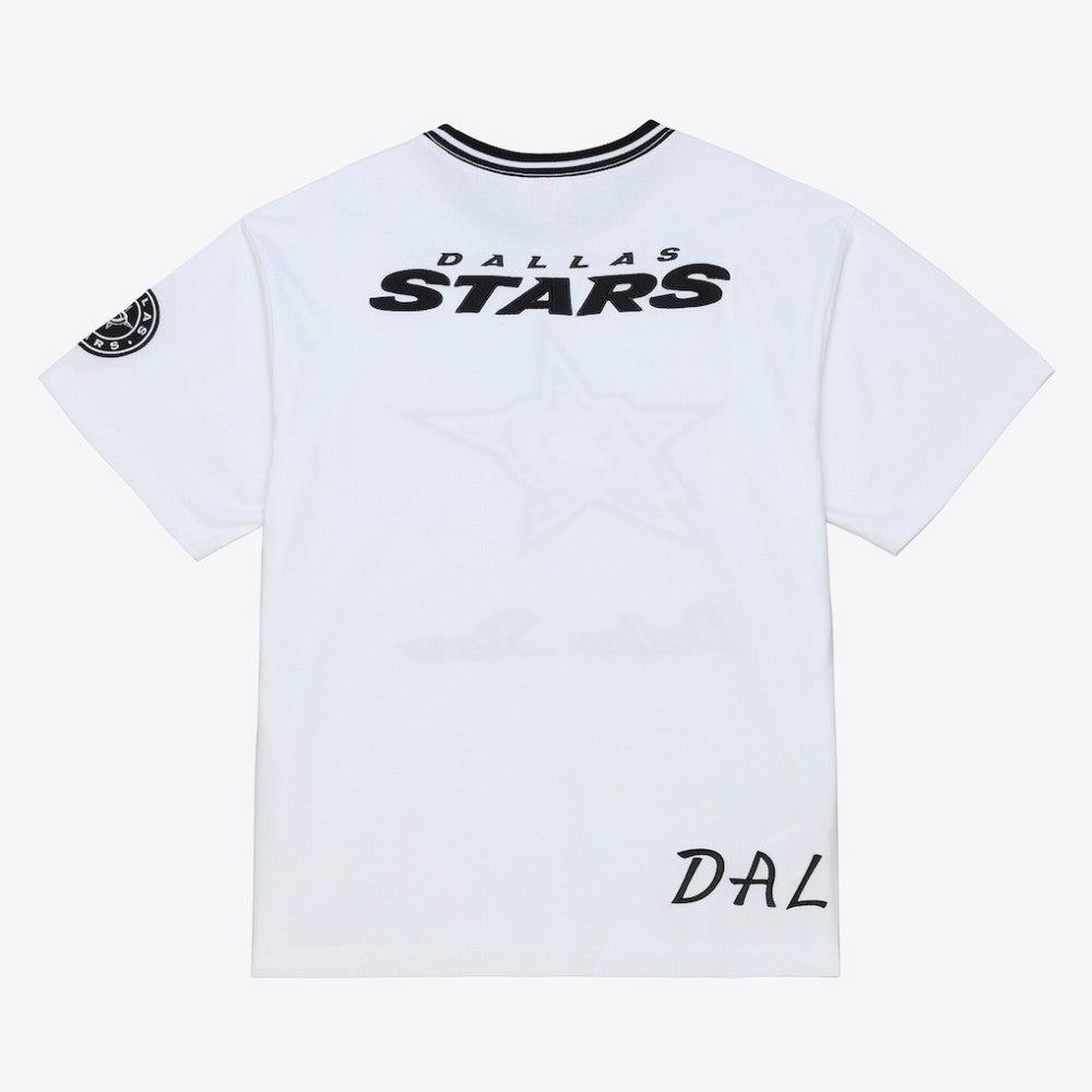 Dallas Stars Mitchell & Ness Arctic T-Shirt- White For Sale