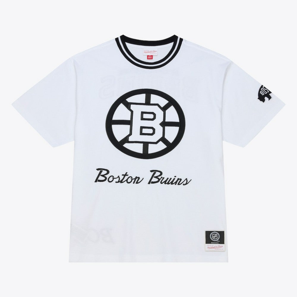 Boston Bruins Mitchell & Ness Arctic T-Shirt- White Outlet