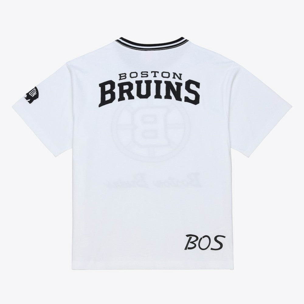 Boston Bruins Mitchell & Ness Arctic T-Shirt- White Outlet