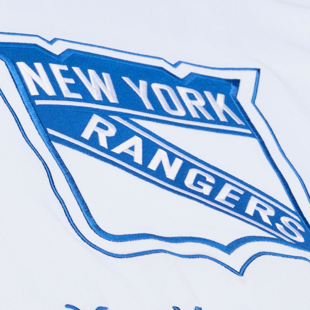 New York Rangers Mitchell & Ness Arctic T-Shirt- White For Sale