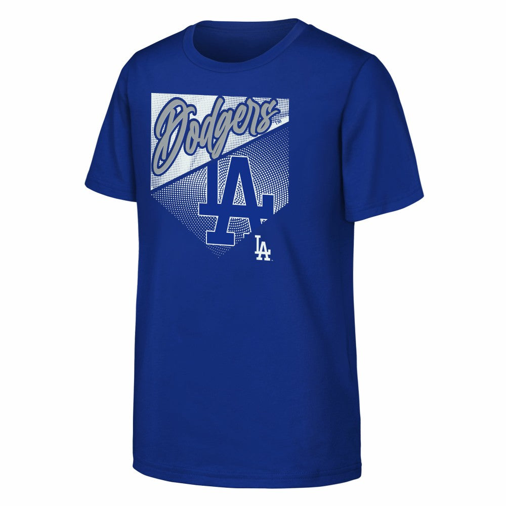 Los Angeles Dodgers Outerstuff Youth Prime Plate T-Shirt | MLB Outlet