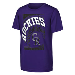 Colorado Rockies Outerstuff Youth Speed Pitch T-Shirt | MLB Discount