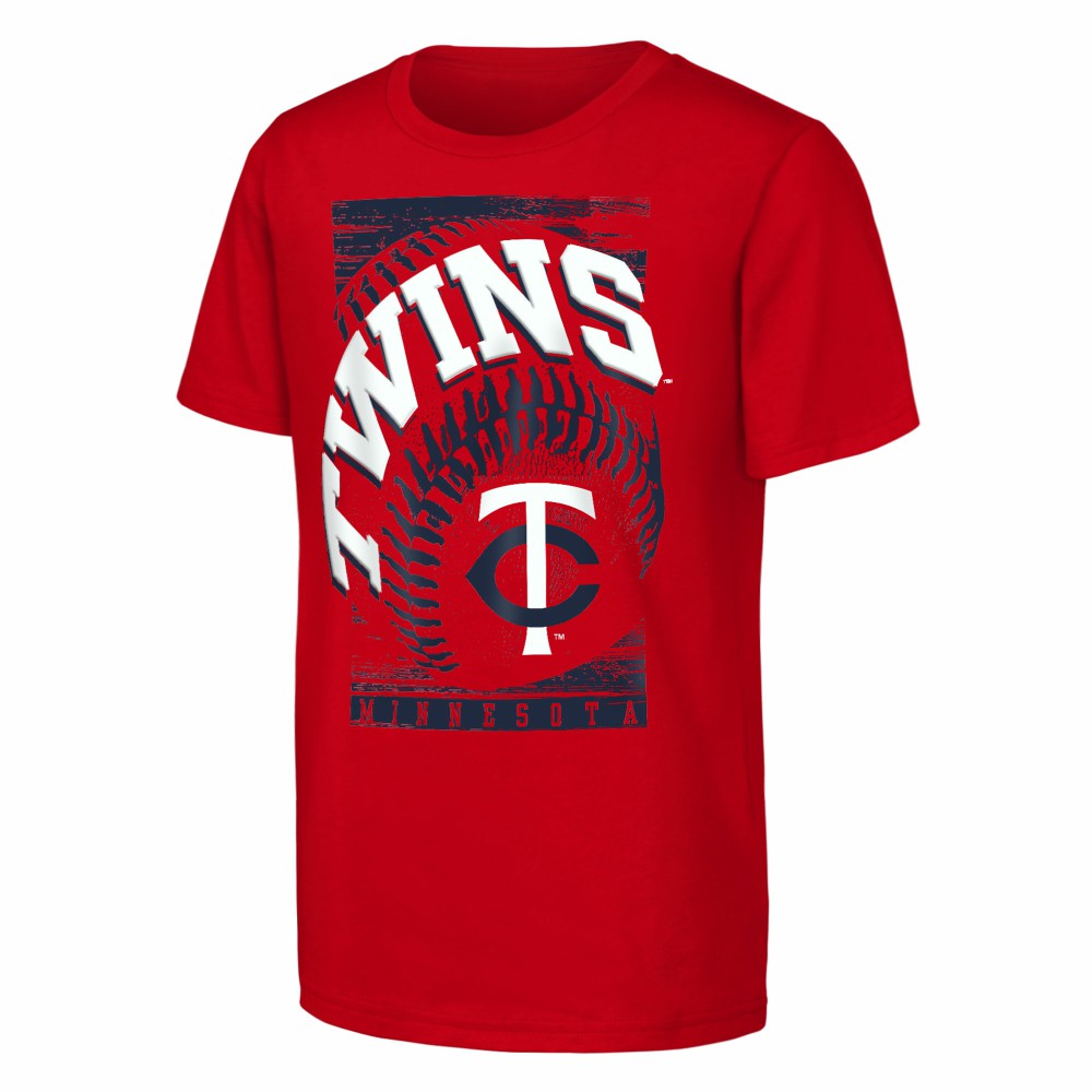 Minnesota Twins Outerstuff Youth Speed Pitch T-Shirt | MLB New
