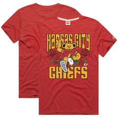 Kansas City Chiefs  Homage NFL x Grateful Dead Tri-Blend T-Shirt