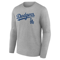Los Angeles Dodgers Team Lockup Long Sleeve T-Shirt | MLB Shop