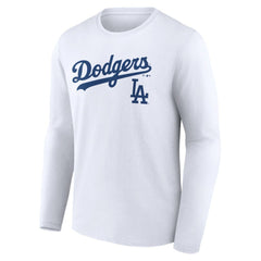 Los Angeles Dodgers Team Lockup Long Sleeve T-Shirt | MLB Outlet