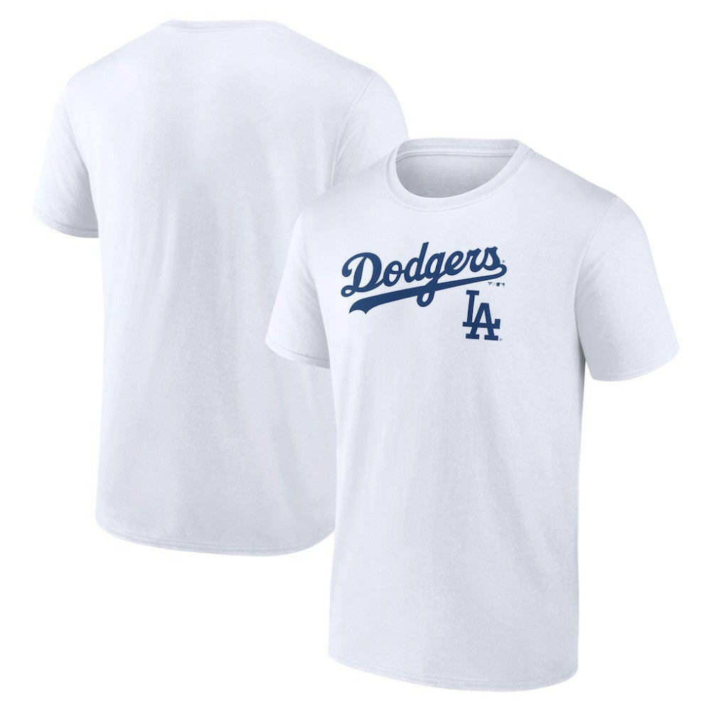Los Angeles Dodgers Team Lockup T-Shirt | MLB New