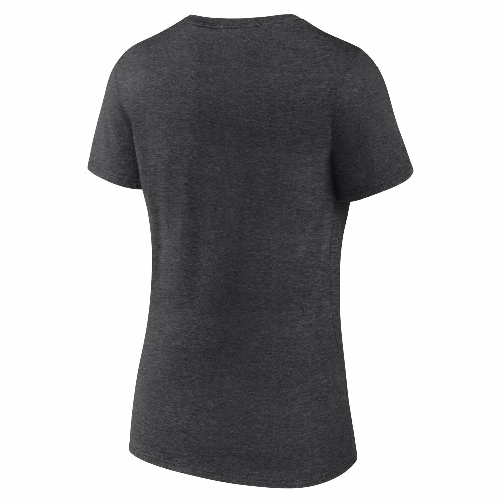 Cincinnati Reds Women's Team Lockup V-Neck T-Shirt | MLB Sale