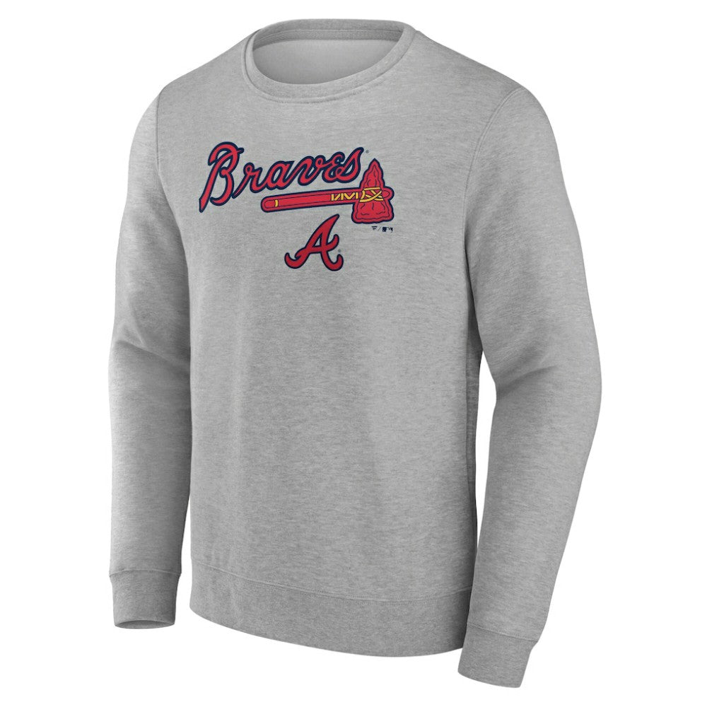 Atlanta Braves Team Lockup Sweatshirt | MLB Outlet
