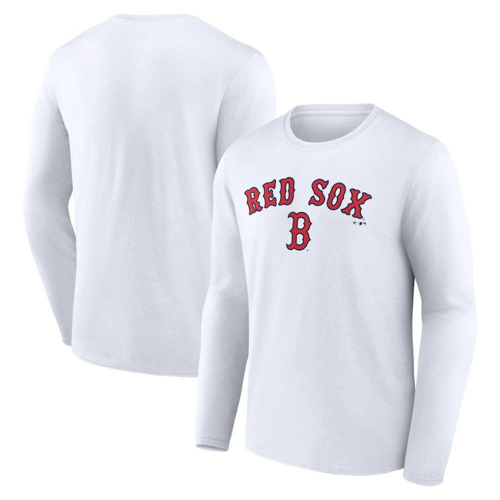 Boston Red Sox Team Lockup Long Sleeve T-Shirt | MLB US