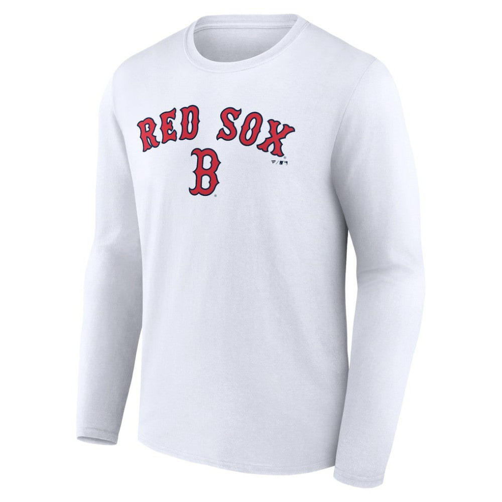 Boston Red Sox Team Lockup Long Sleeve T-Shirt | MLB US