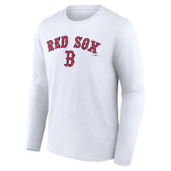 Boston Red Sox Team Lockup Long Sleeve T-Shirt | MLB US