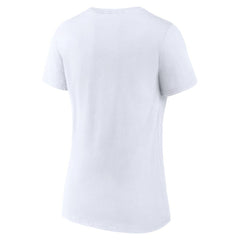 Chicago Cubs Women's Team Lockup V-Neck T-Shirt | MLB Near me