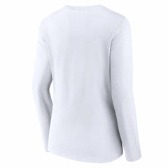 Cincinnati Reds Women's Team Lockup Long Sleeve V-Neck T-Shirt | MLB Near me