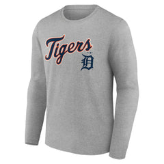 Detroit Tigers Team Lockup Long Sleeve T-Shirt | MLB Near me