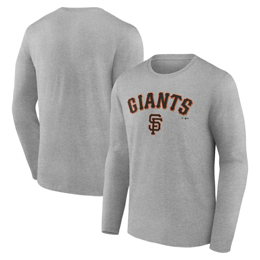 San Francisco Giants Team Lockup Long Sleeve T-Shirt | MLB Online