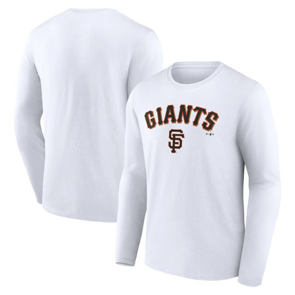 San Francisco Giants Team Lockup Long Sleeve T-Shirt | MLB New