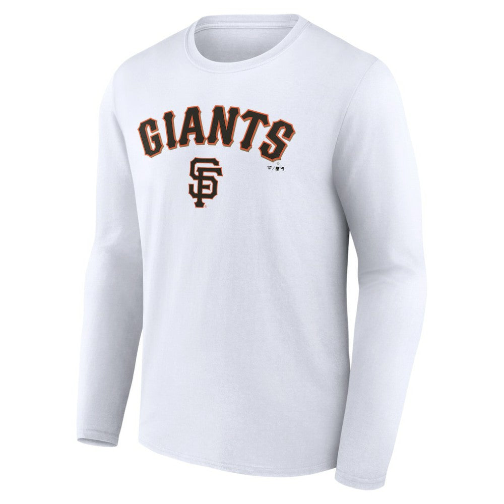 San Francisco Giants Team Lockup Long Sleeve T-Shirt | MLB New