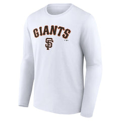 San Francisco Giants Team Lockup Long Sleeve T-Shirt | MLB New