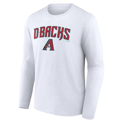Arizona Diamondbacks Team Lockup Long Sleeve T-Shirt | MLB New