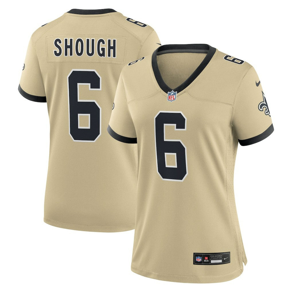 New Orleans Saints Nike Tyler Shough  Women's Alternate Game Player Jersey