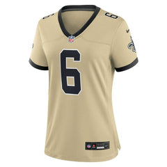 New Orleans Saints Nike Tyler Shough  Women's Alternate Game Player Jersey