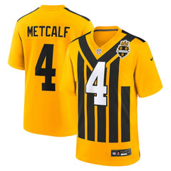 Pittsburgh Steelers Nike DK Metcalf  Alternate 1933 Throwback Game Jersey