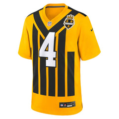 Pittsburgh Steelers Nike DK Metcalf  Alternate 1933 Throwback Game Jersey
