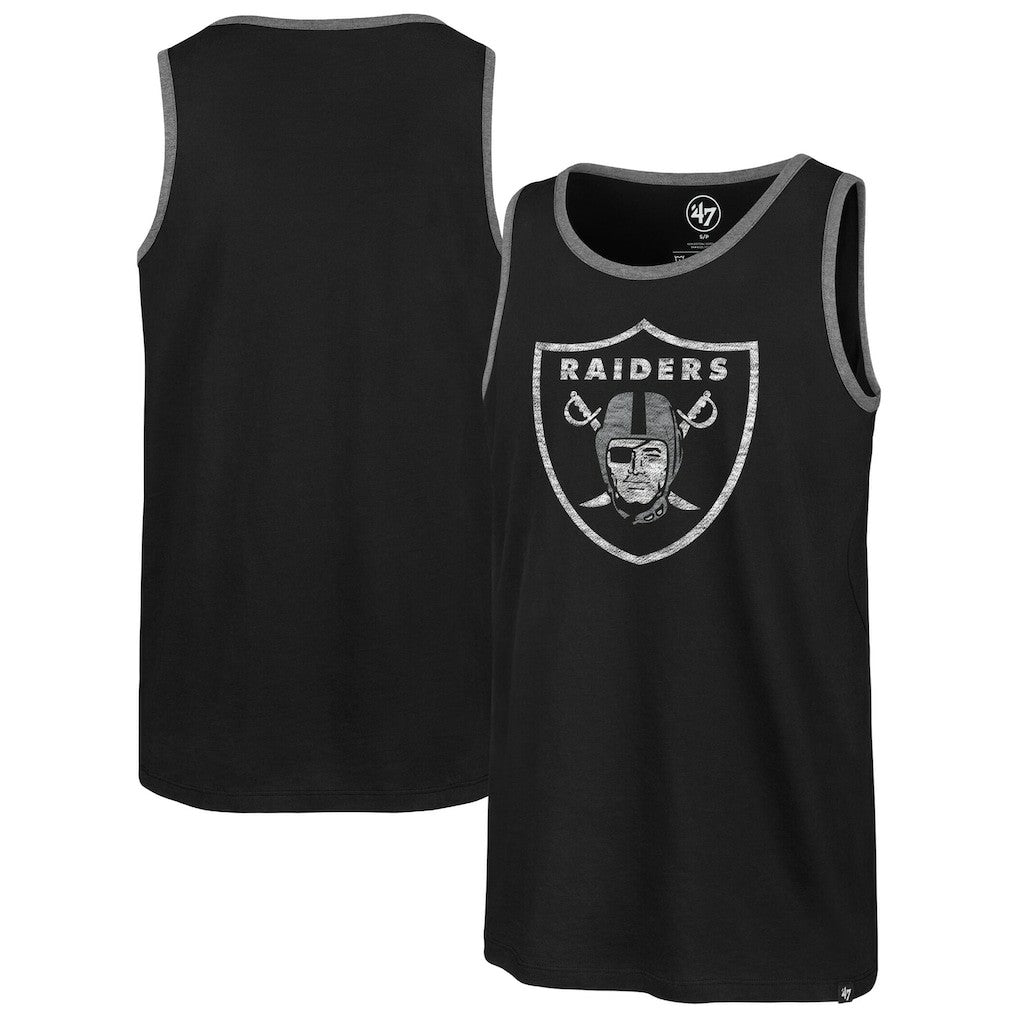 Las Vegas Raiders 47 brand '47 Premier Franklin Tank Top
