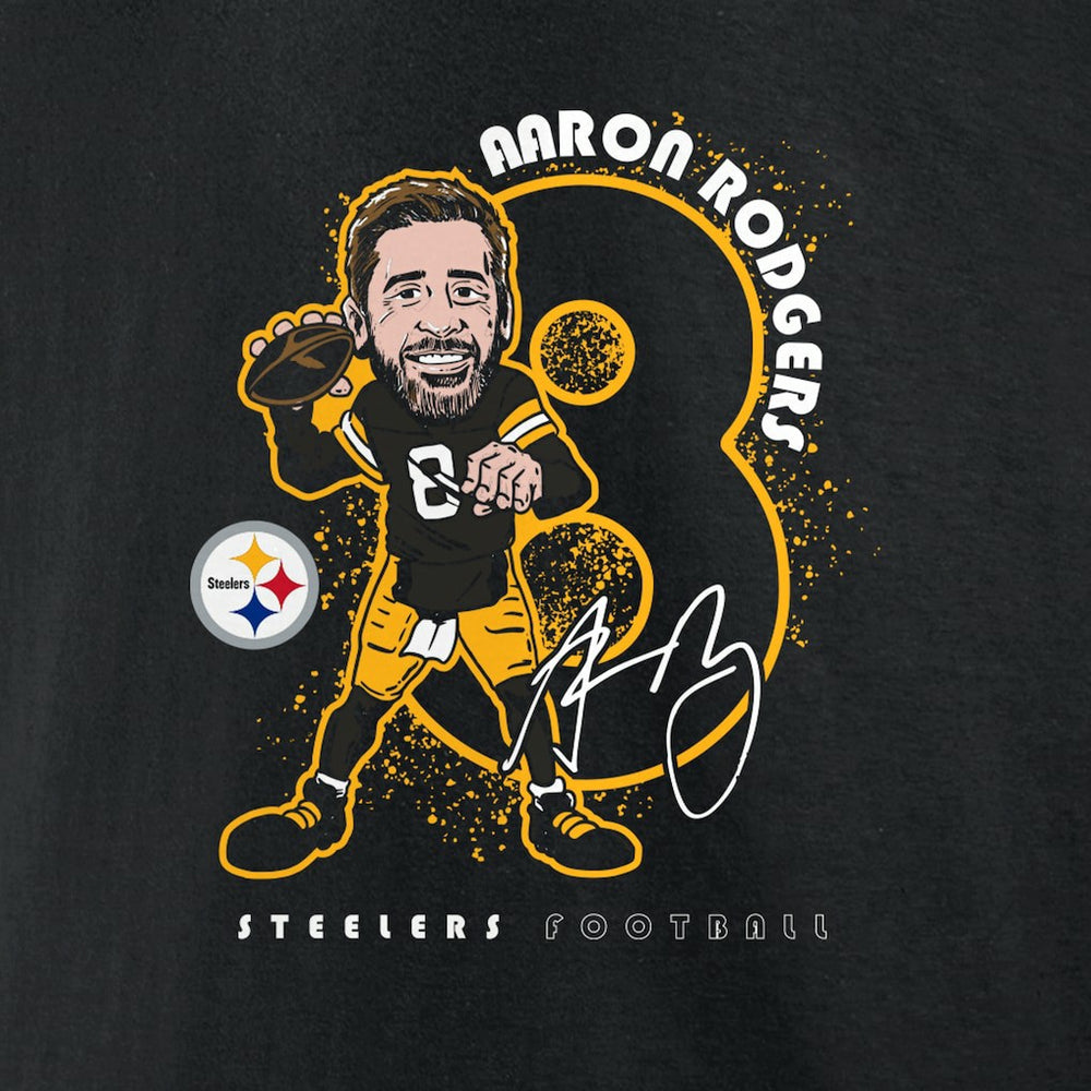 Pittsburgh Steelers  Aaron Rodgers  Steel City T-Shirt