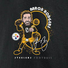 Pittsburgh Steelers  Aaron Rodgers  Steel City T-Shirt