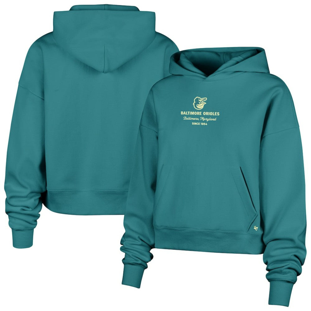 Baltimore Orioles '47 Women's Contemporary Basics Anderson Foundation Hoodie | MLB Outlet