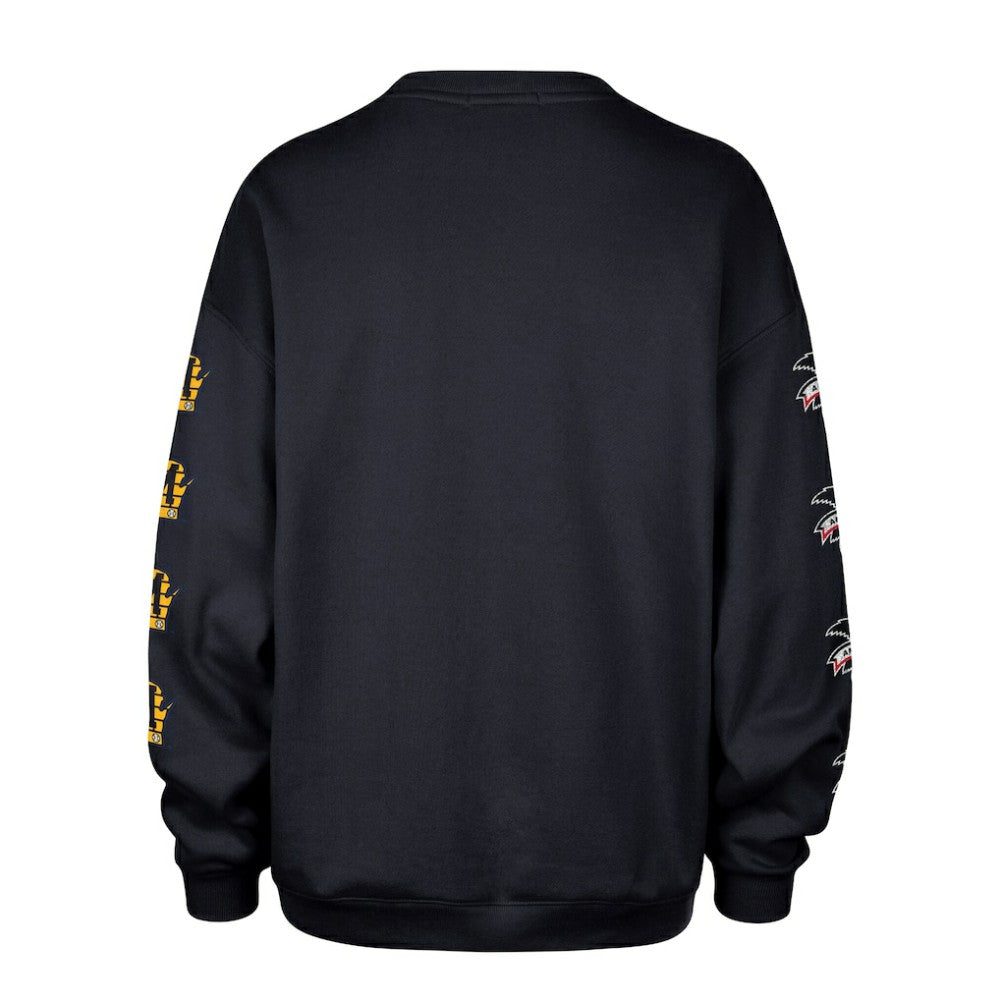 Milwaukee Brewers '47 Women's Trendy Team Go Big Oversized Sweatshirt | MLB New