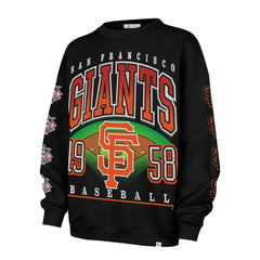 San Francisco Giants '47 Women's Trendy Team Go Big Oversized Sweatshirt | MLB Near me