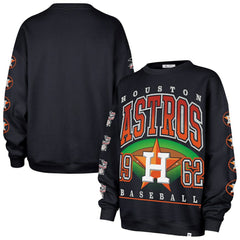 Houston Astros '47 Women's Trendy Team Go Big Oversized Sweatshirt | MLB Shop