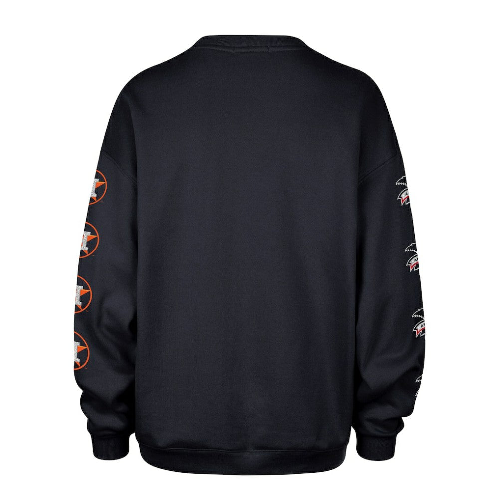 Houston Astros '47 Women's Trendy Team Go Big Oversized Sweatshirt | MLB Shop