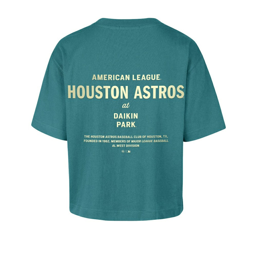 Houston Astros '47 Women's Contemporary Basics Leon City T-Shirt | MLB Online