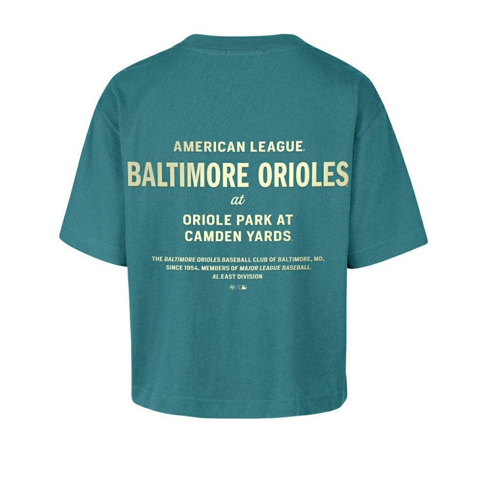 Baltimore Orioles '47 Women's Contemporary Basics Leon City T-Shirt | MLB Online