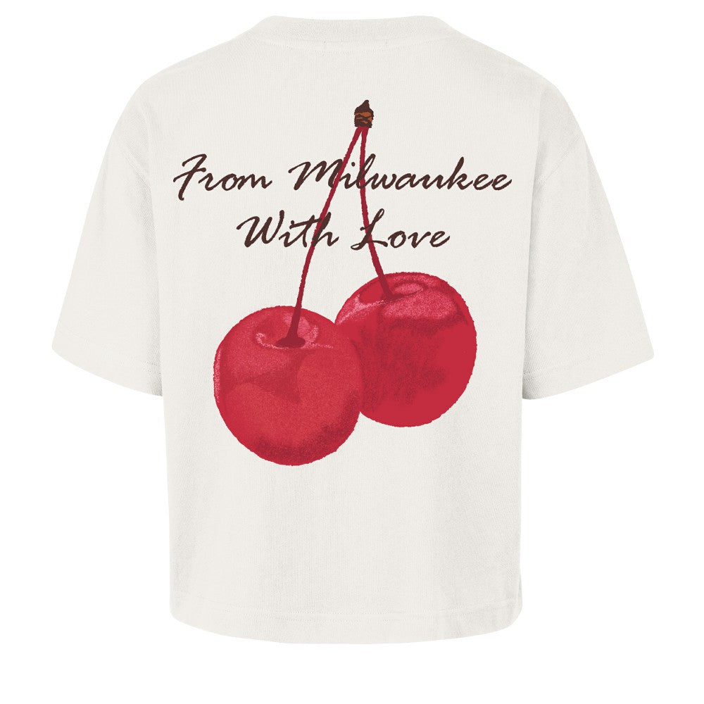Milwaukee Brewers '47 Women's Love Letter Reed City T-Shirt | MLB Outlet