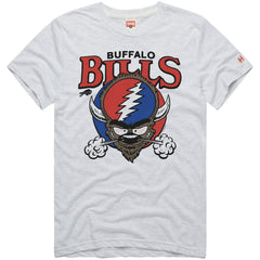 Buffalo Bills  Homage NFL x Grateful Dead Tri-Blend T-Shirt