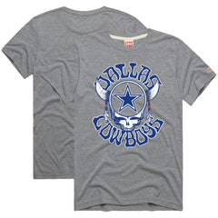 Dallas Cowboys  Homage NFL x Grateful Dead Tri-Blend T-Shirt