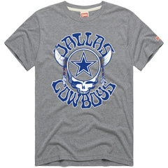 Dallas Cowboys  Homage NFL x Grateful Dead Tri-Blend T-Shirt