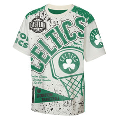 Boston Celtics Outerstuff Youth Top Player All-Over-Print T-Shirt On Sale