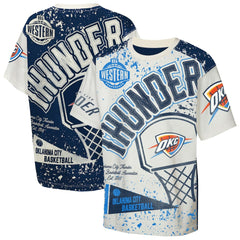 Oklahoma City Thunder Outerstuff Youth Top Player All-Over-Print T-Shirt Discount